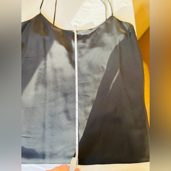 DANA BUCHMAN 100% Silk Black Camisole Women’s Size XL Style DBMUC093A Y2K - Picture 8 of 14